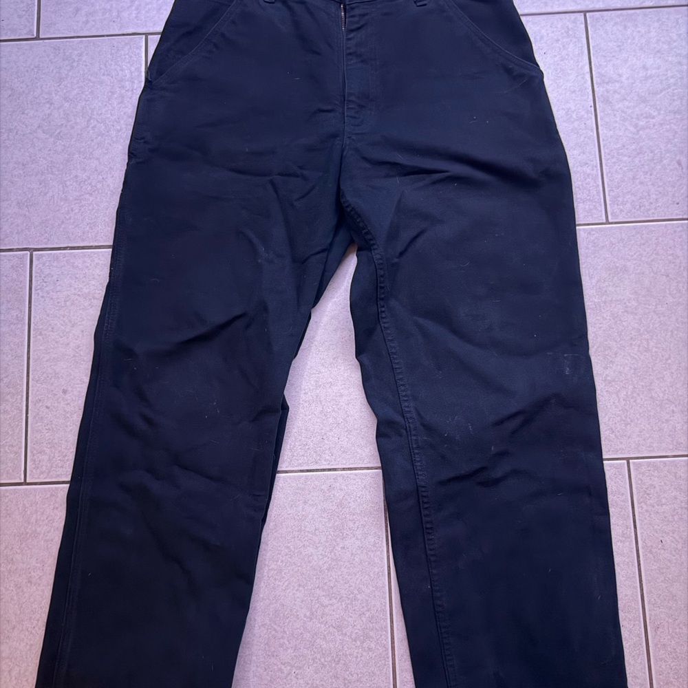 Carhartt Men's Black Work Chino Pants